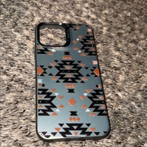 Tribal Pattern Phone Case - Black and Orange
I phone 13pro max